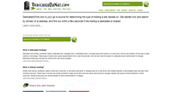 Desktop Screenshot of dedicatedornot.com